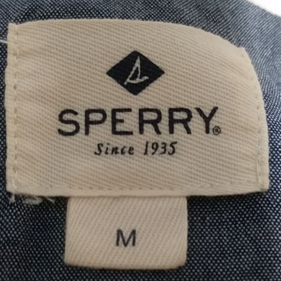 Sperry Button Up Boyfriend Shirt - Picture 5 of 5